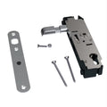 Bloc serrure encastré pour portail PVC